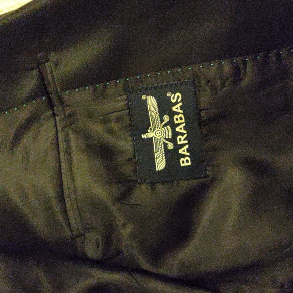 Prelove Man's Barabas Floral Black/Gold Design Blazer Jacket - Picture 11 of 14